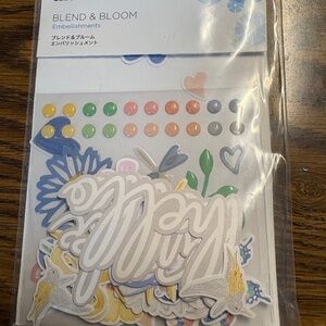 Creative Memories Blend & Bloom Embellishments